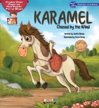 Karamel Chased By The Wind & Creative Drama Finger and Hand Puppets Pop-up Staged 