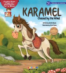 Karamel Chased By The Wind & Creative Drama Finger and Hand Puppets Pop-up Staged 