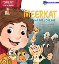Meerkat Looking For Courage & Creative Drama Finger and Hand Puppets Pop-up Staged 