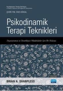 Psikodinamik Terapi Teknikleri & Dışavurumcu Ve Destekleyici Müdahaleler İçin Bir Kılavuz
