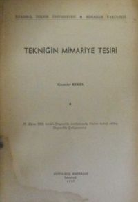 Tekniğin Mimariye Tesiri  7-G-23