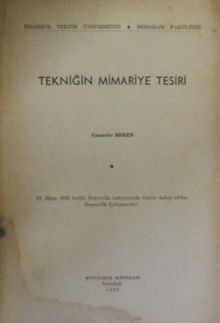 Tekniğin Mimariye Tesiri  7-G-23