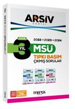 Son 3 Yıl MSÜ Arşiv Serisi Tıpkı Basım Fasikül Fasikül Çıkmış Sorular Tamamı Video Çözümlü