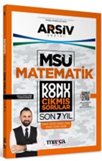 MSÜ Matematik Konu Konu Çıkmış Sorular Son 7 Yıl