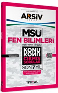 MSÜ Fen Bilimleri Konu Konu Çıkmış Sorular Son 7 Yıl
