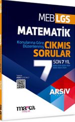 LGS Matematik Konularına Göre Düzenlenmiş Son 7 Yıl Çıkmış Sorular