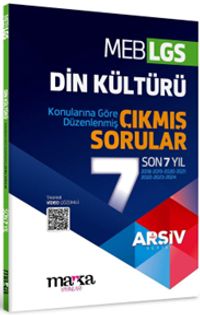 LGS Din Kültürü Konularına Göre Düzenlenmiş Son 7 Yıl Çıkmış Sorular