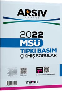 2022 MSÜ Arşiv Serisi Tıpkı Basım Çıkmış Sorular Tamamı Video Çözümlü