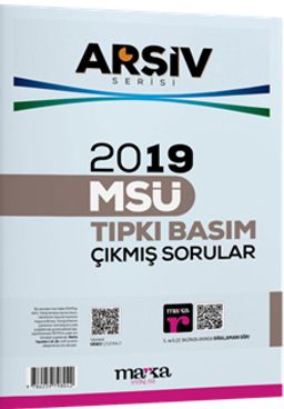 2019 MSÜ Arşiv Serisi Tıpkı Basım Çıkmış Sorular Tamamı Video Çözümlü