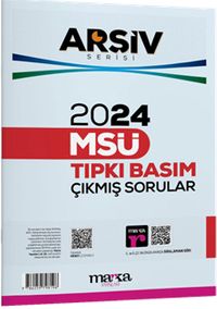 2024 MSÜ Arşiv Serisi Tıpkı Basım Çıkmış Sorular Tamamı Video Çözümlü