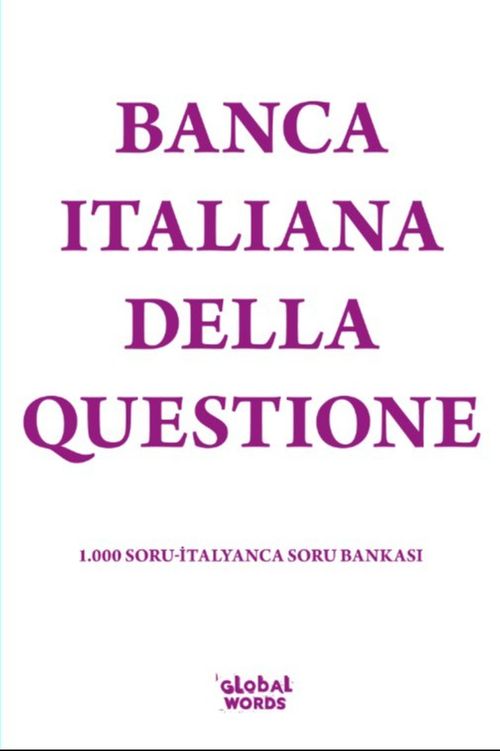 Banca Italiana Della Questione & 1.000 Soru İtalyanca Soru Bankası