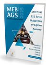 MEB - AGS Mevzuat Bilgisi 222 Sayılı İlk&ouml;ğretim ve Eğitim Kanunu Konu Anlatımlı Video Fasik&uuml;l