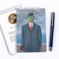 Bookinzi Saydam Bloknot - Sanat Serisi - Adamın Oğlu - René Magritte