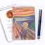 Bookinzi Saydam Bloknot - Sanat Serisi - Çığlık - Edvard Munch
