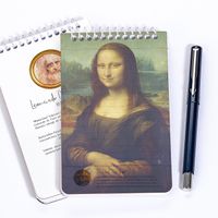 Bookinzi Saydam Bloknot - Sanat Serisi - Mona Lisa - Leonardo Da Vinci