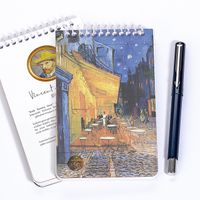 Bookinzi Saydam Bloknot - Sanat Serisi - Kafe Terasta Gece - Vincent van Gogh