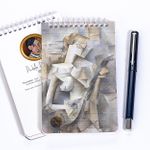 Bookinzi Saydam Bloknot - Sanat Serisi - Mandolinli Kız - Pablo Picasso