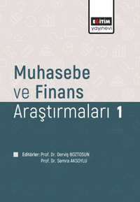 Muhasebe ve Finans Araştırmaları 1