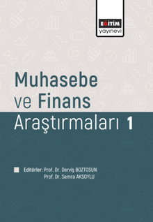 Muhasebe ve Finans Araştırmaları 1