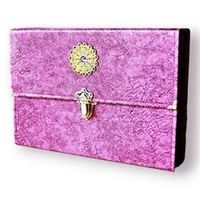 Kur'an-ı Kerim 30 Cüz Hatim Seti Bilgisayar Hatlı Cami Boy (Çantalı Lila Renk)