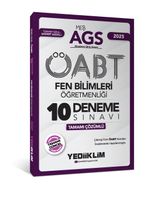 2025 MEB AGS ÖABT Fen Bilimleri Öğretmenliği Tamamı Çözümlü 10 Deneme Sınavı
