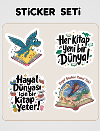 Bu Kadar Tantana Yeter Sticker Seti