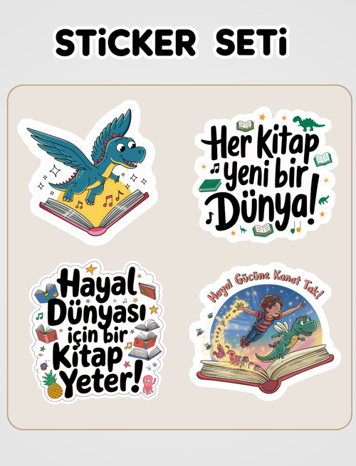 Bu Kadar Tantana Yeter Sticker Seti