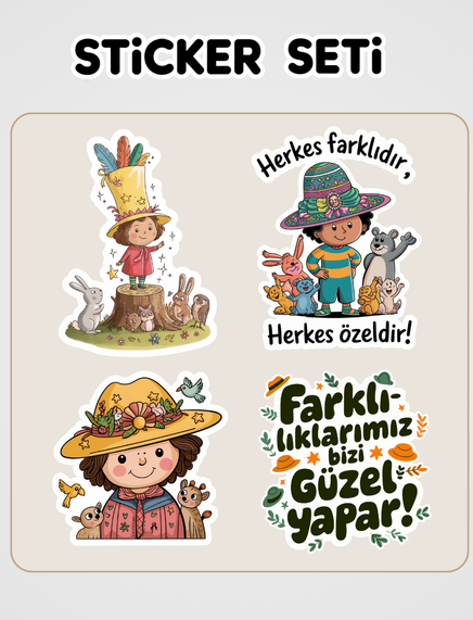 Nohut Adam Sticker Seti