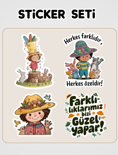 Nohut Adam Sticker Seti
