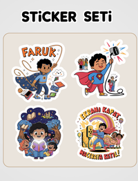 Şehirdeki Gizemli Sinyal - Faruk Sticker Seti