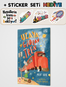 Uzaya Giden Tren + Sticker Seti Hediyeli!