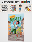 Yedek Kaleci + Sticker Seti Hediyeli!