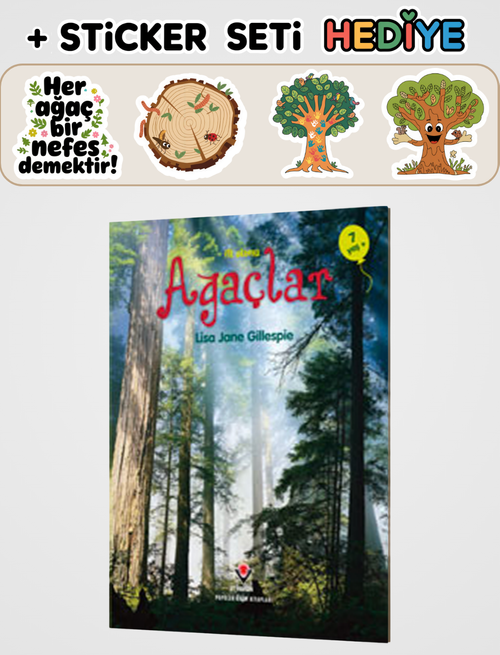 Ağaçlar / İlk Okuma + Sticker Seti Hediyeli!