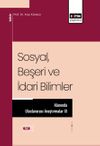 Sosyal Beşeri ve İdari Bilimler Alanında Uluslararası Araştırmalar XI