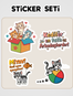 Avantajlı Set: İlk Okuma - Kediler + Sticker Seti Hediyeli!</span>