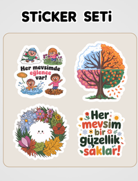İlk Okuma - Mevsimler Sticker Seti