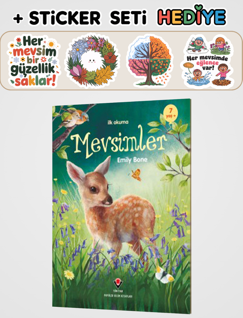 İlk Okuma - Mevsimler + Sticker Seti Hediyeli!