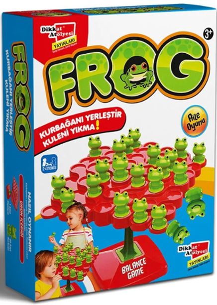 Frog Kurbağa Eğlenceli Denge Oyunu