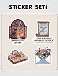 İnsancıklar Sticker Seti