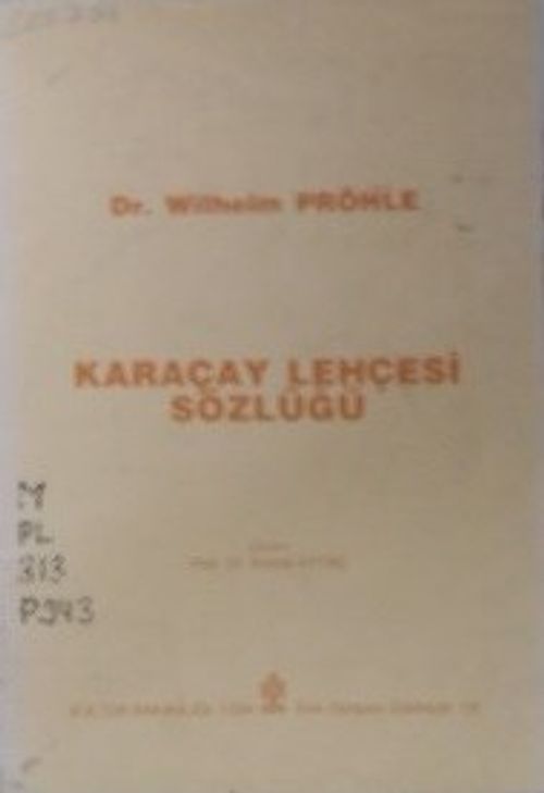 Karaçay Lehçesi Sözlüğü / 40-C-18