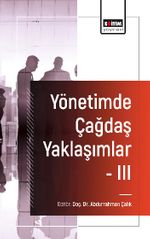 Yönetimde Çağdaş Yaklaşımlar III