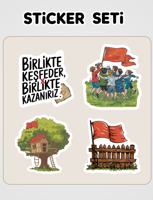 Pal Sokağı Çocukları Sticker Seti