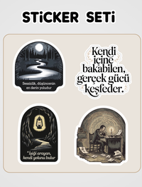Yeraltından Notlar Sticker Seti