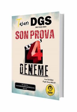 DGS Son Prova 4 Çözümlü Deneme