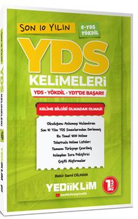 Son 10 Yılın YDS Kelimeleri (1.Kitap)