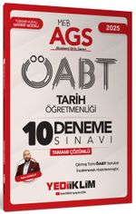 2025 MEB AGS ÖABT Tarih Öğretmenliği Tamamı Çözümlü 10 Deneme Sınavı