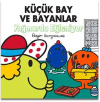 Küçük Bay ve Bayanlar Yağmurda Eğleniyor