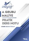 İmtiyaz Maliye A Grubu Pratik Ders Notu