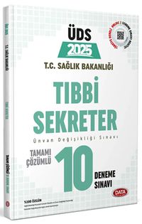 T.C. Sağlık Bakanlığı GYS Tıbbi Sekreter Tamamı Çözümlü 10 Deneme Sınavı