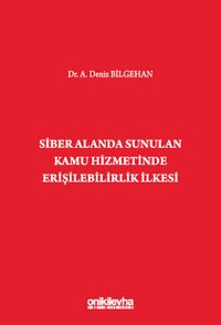 Siber Alanda Sunulan Kamu Hizmetinde Erişilebilirlik İlkesi